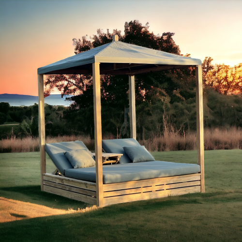 DAYBED - łóżko z drewna tekowego