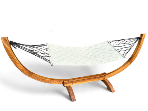 Gondola tekowa -hamak 
