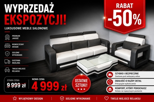 Komplet Dante 3+1 z ławą 