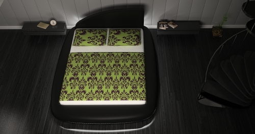 Nowoczesne łóżko tapicerowane