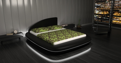 Nowoczesne łóżko tapicerowane