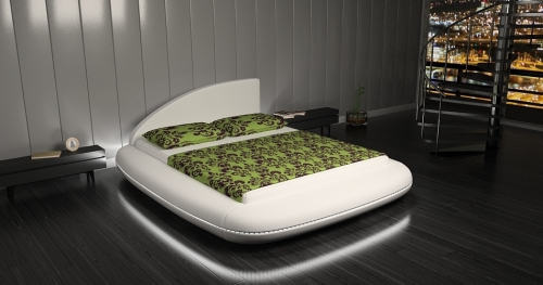 Nowoczesne łóżko tapicerowane