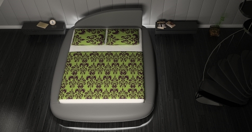 Nowoczesne łóżko tapicerowane