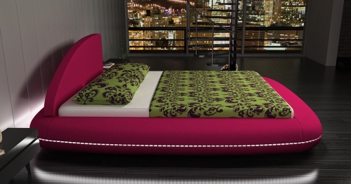 Nowoczesne łóżko tapicerowane