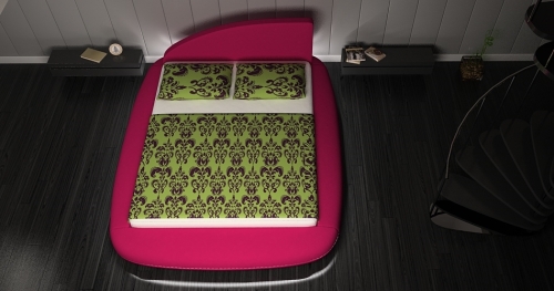 Nowoczesne łóżko tapicerowane