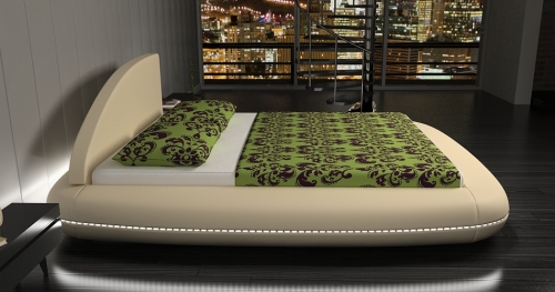 Nowoczesne łóżko tapicerowane